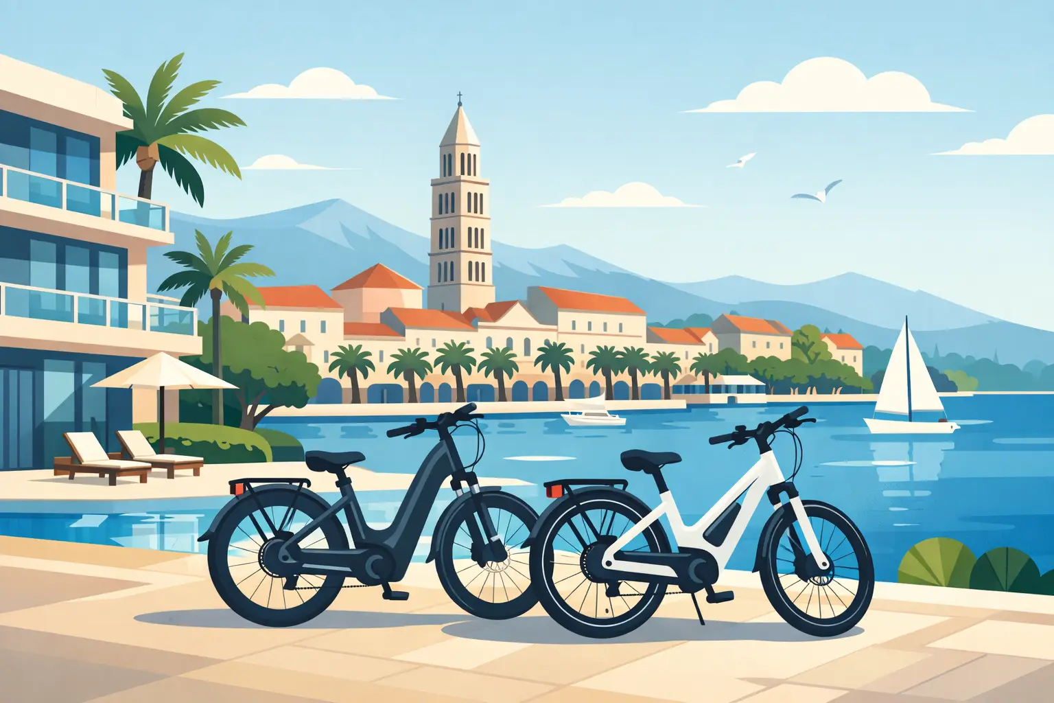 Choosing a Hotel with Electric Bicycles in Split