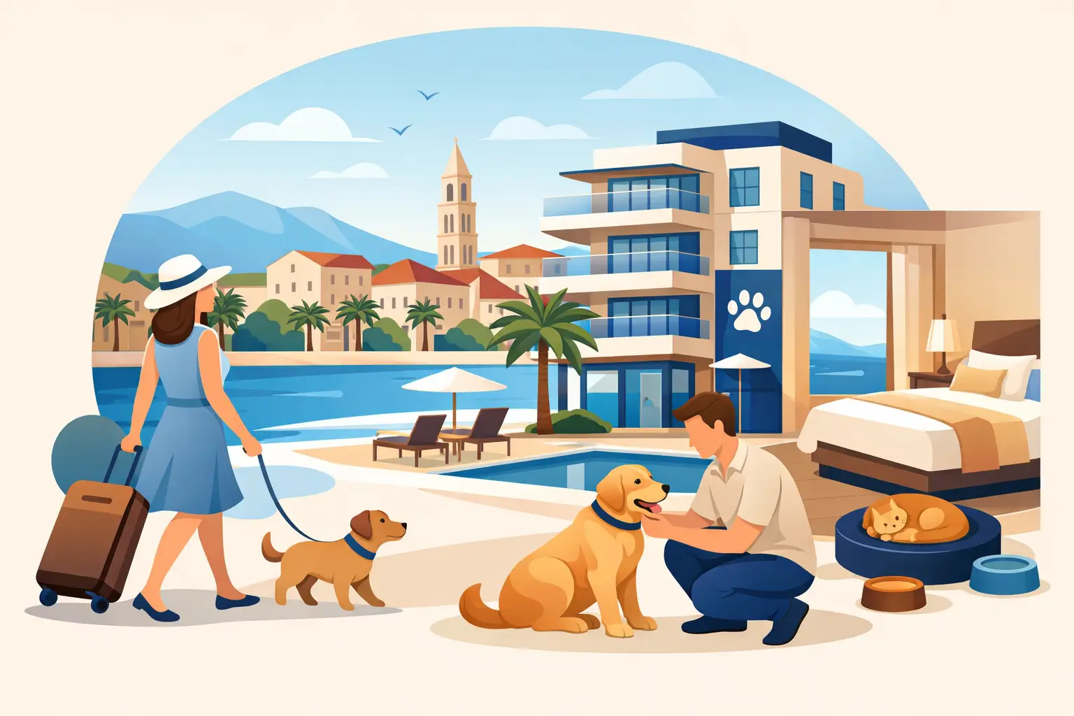 Choosing a Pet Friendly Luxury Hotel in Split